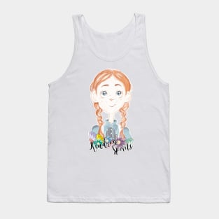 Anne is a kindred spirit - provides scope for the imagination - cyan Tank Top